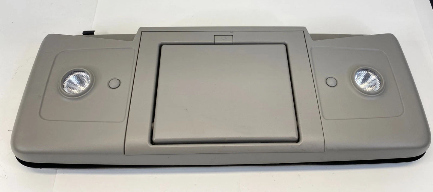 09-17 CHEVY TRAVERSE ROOF OVERHEAD DVD SCREEN MONITOR W DOME LIGHTS 22821789 OEM