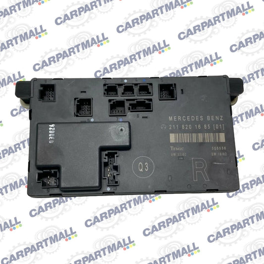 2003-2009 MERCEDES-BENZ E320 FRONT RIGHT SIDE DOOR CONTROL MODULE 2118201685 OEM