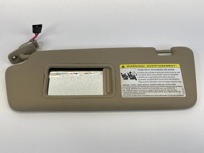 05-08 AUDI A4 QUATTRO FRONT LEFT LH DRIVER SIDE SUNVISOR SUN VISOR SHADE OEM