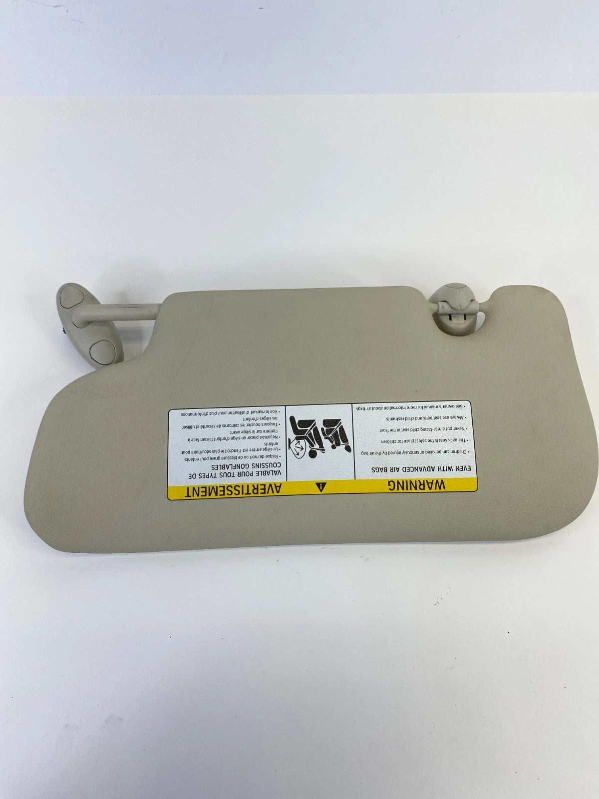 2011-2014 Mini Cooper Front Right Passenger Sunvisor Sun Visor Shade Beige OEM