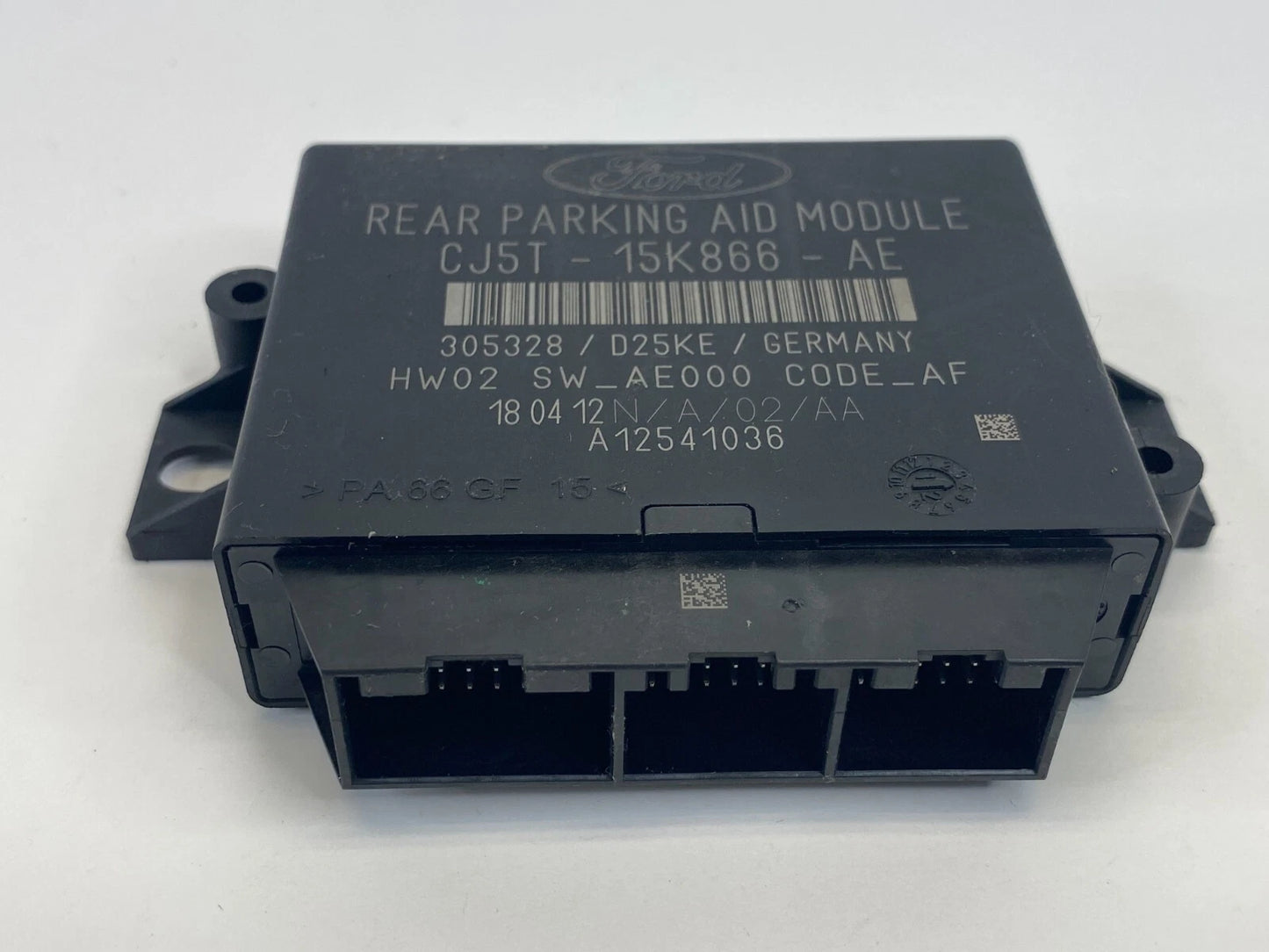 2013-2016 FORD ESCAPE CHASSIS REAR PARK ASSIST CONTROL MODULE CJ5T-15K866-AE OEM