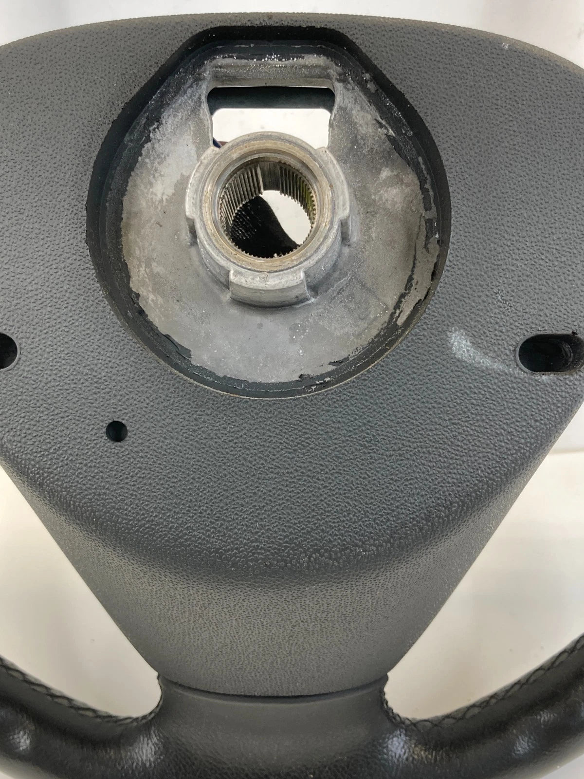 2005-2011 SAAB 9-3 STEERING WHEEL W/ AUDIO CONTROL LEATHER BLACK 12774365