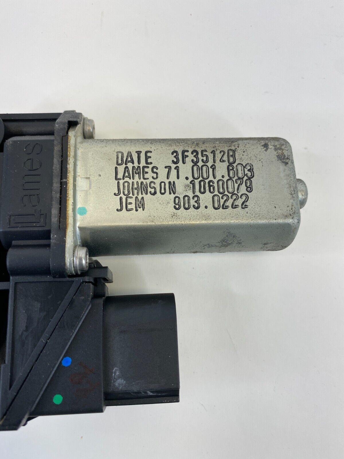 2006 06 BMW 330i 330xi Rear Right Door Power Window Motor Assy 71.001.603 OEM