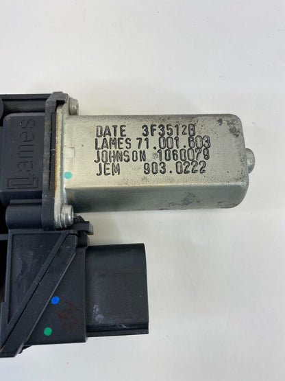 2006 06 BMW 330i 330xi Rear Right Door Power Window Motor Assy 71.001.603 OEM