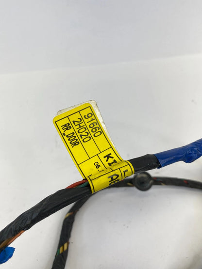 07-10 HYUNDAI ELANTRA SEDAN REAR RIGHT DOOR WIRE WIRING HARNESS 91660-2H020 OEM