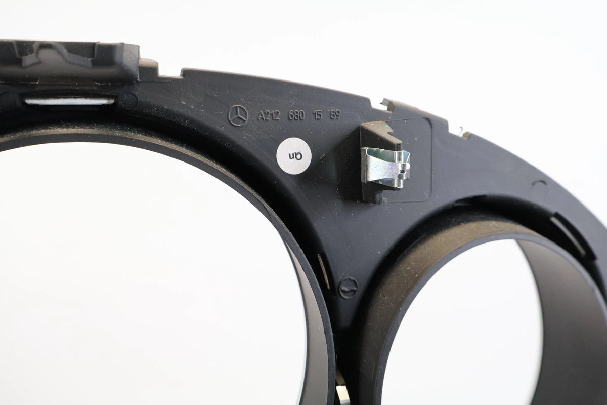 14-16 MERCEDES E350 INSTRUMENT CLUSTER GAUGE SPEEDOMETER BEZEL TRIM A2126801589