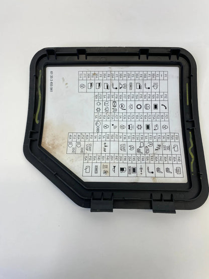07-13 MINI COOPER INTERIOR GLOVE BOX FUSE PANEL ACCESS COVER LID 61353455941 OEM