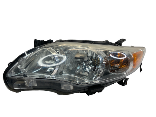 11-13 Toyota Corolla SEDAN Front Left Driver Side Headlight Headlamp Halogen OEM