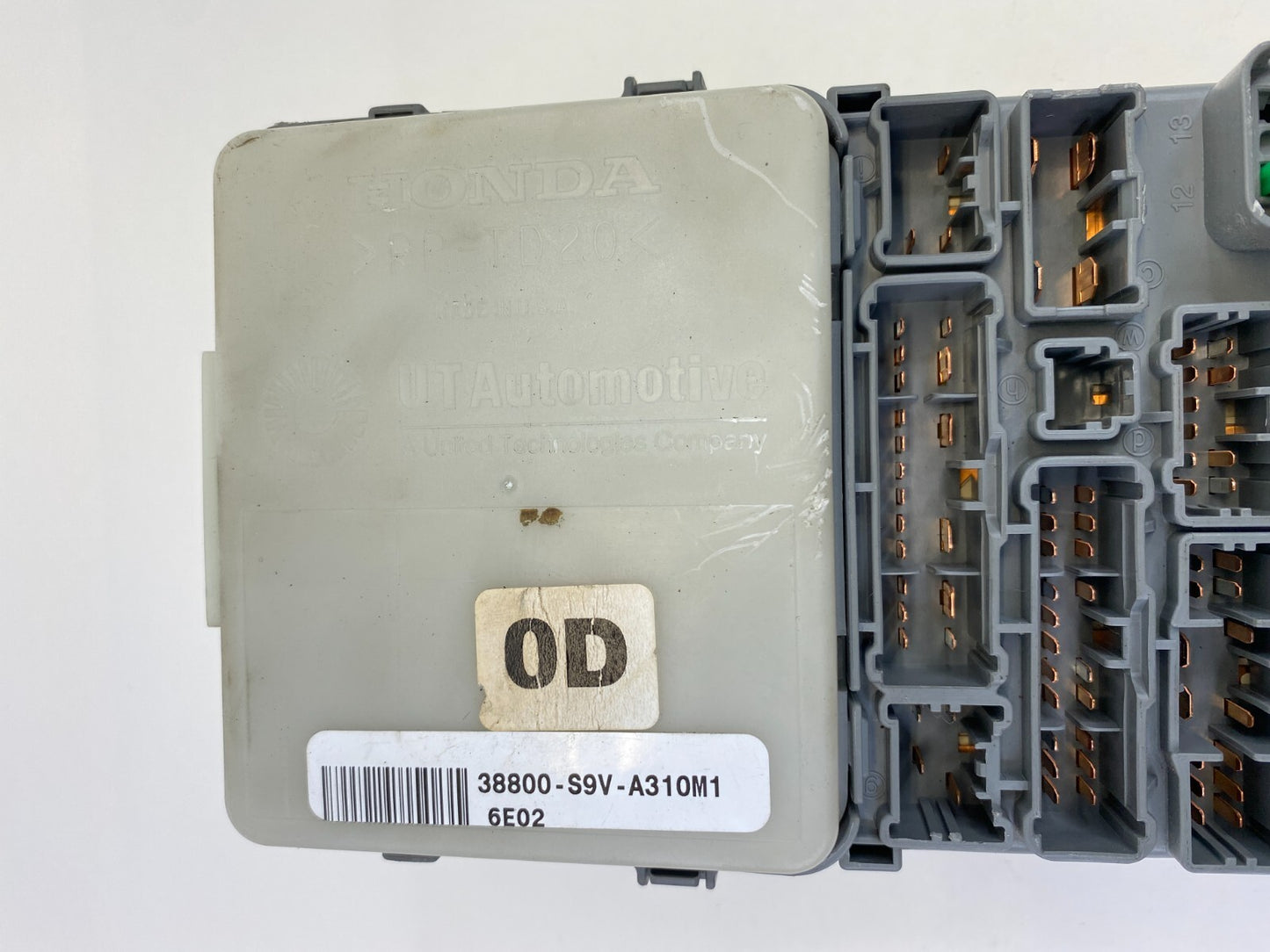 06-08 Honda Pilot 3.5L Left Side Multiplex Control Module Fuse Box 38800S9VA310