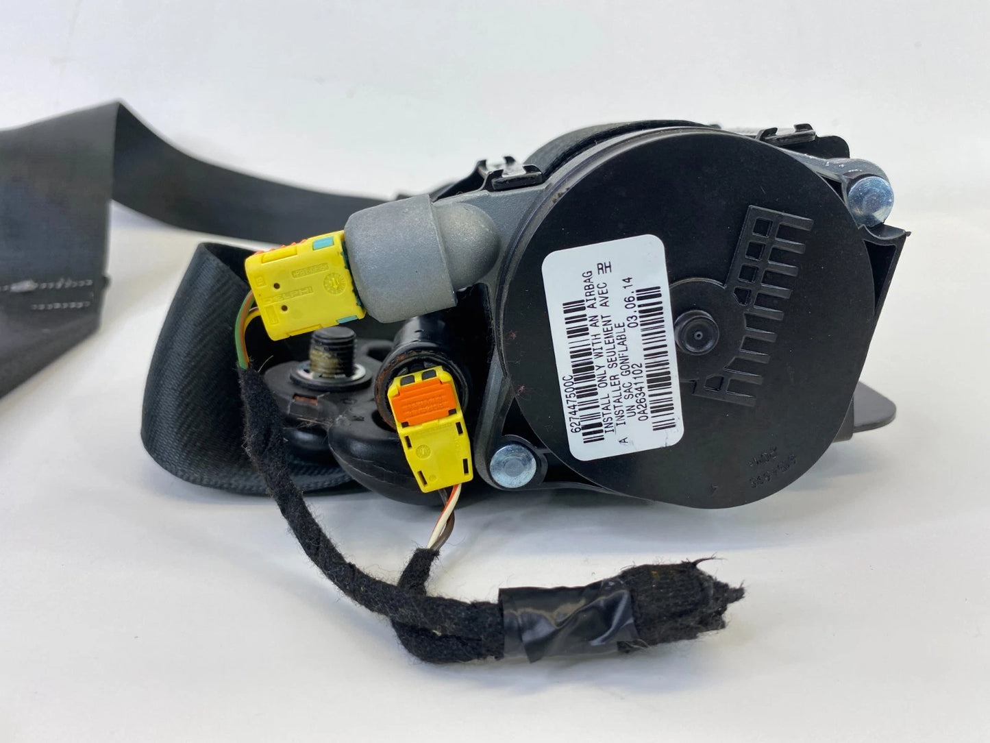 2013-2017 FORD ESCAPE FRONT RIGHT PASSENGER SEAT BELT RETRACTOR CJ54-78612D64-AJ