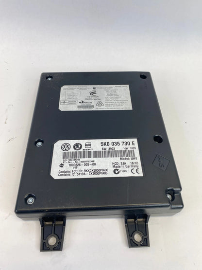 2013-2017 VOLKSWAGEN CC BLUETOOTH CONTROL MODULE LOWER OEM FACTORY 5K0-035-730-E