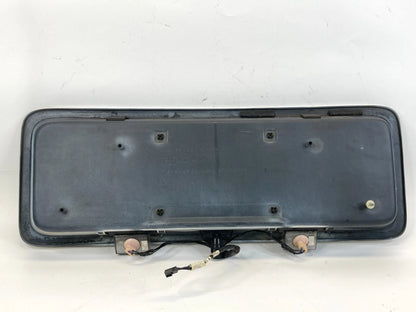1995-1998 JEEP GRAND CHEROKE REAR TRUNK LICENSE PLATE HOLDER GARNISH MOLDING OEM