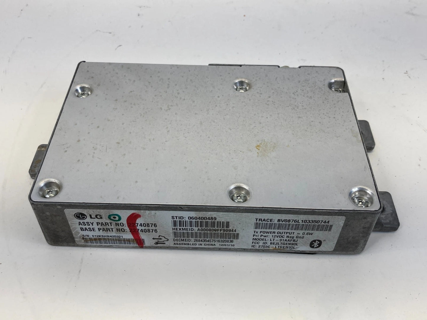 2010-2012 GMC TERRAIN EQUINOX COMMUNICATION ONSTAR CONTROL MODULE OEM 22740876