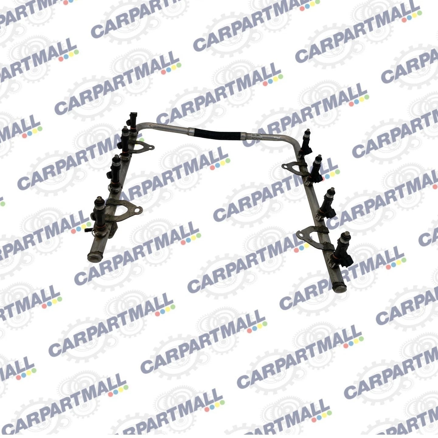 2004 FORD F-150 5.4L V8 A/T FUEL INJECTION RAIL W/ INJECTORS 3L3E-9F792-J6H OEM