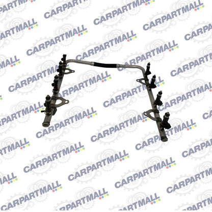 2004 FORD F-150 5.4L V8 A/T FUEL INJECTION RAIL W/ INJECTORS 3L3E-9F792-J6H OEM