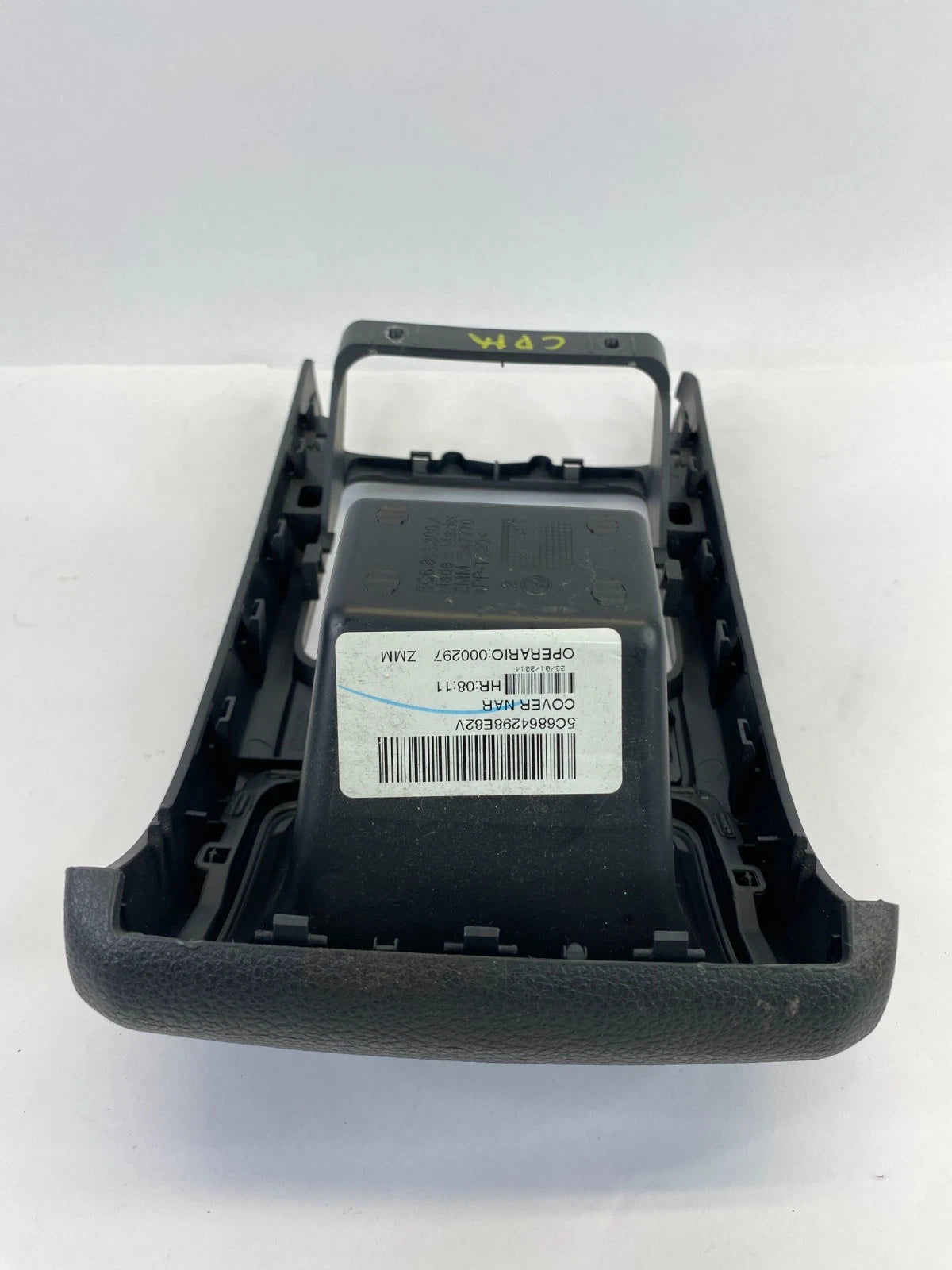 2011-2018 VOLKSWAGEN JETTA SEDAN REAR CENTER CONSOLE TRIM BEZEL 5C6864298 OEM