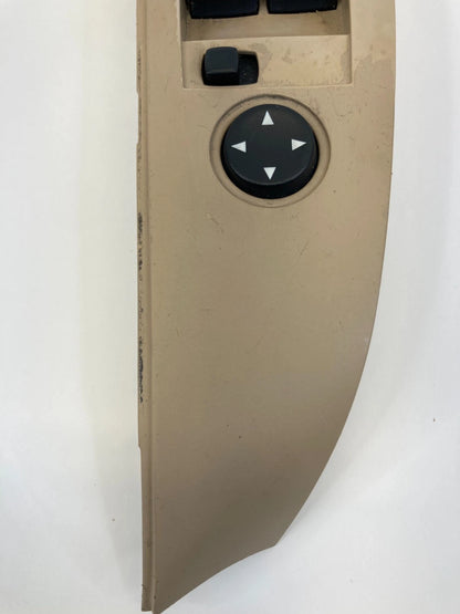 2004-2007 BMW E60 530I FRONT LEFT MASTER POWER WINDOW SWITCH BEIGE 6951905 OEM