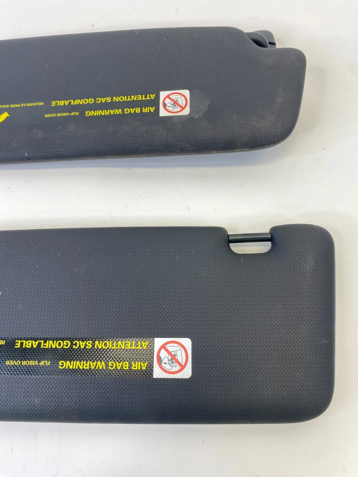 2008-2011 AUDI A5 QUATTRO LEFT & RIGHT SUNVISOR SET W/MIRROR OEM FACTORY