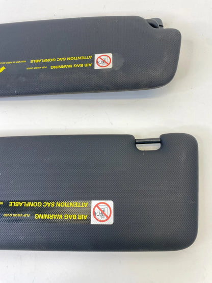 2008-2011 AUDI A5 QUATTRO LEFT & RIGHT SUNVISOR SET W/MIRROR OEM FACTORY