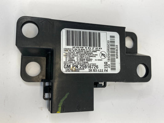 08-12 BUICK ENCLAVE 14-17 IMPALA ELECTRONIC COMPASS CONTROL MODULE 25916726 OEM
