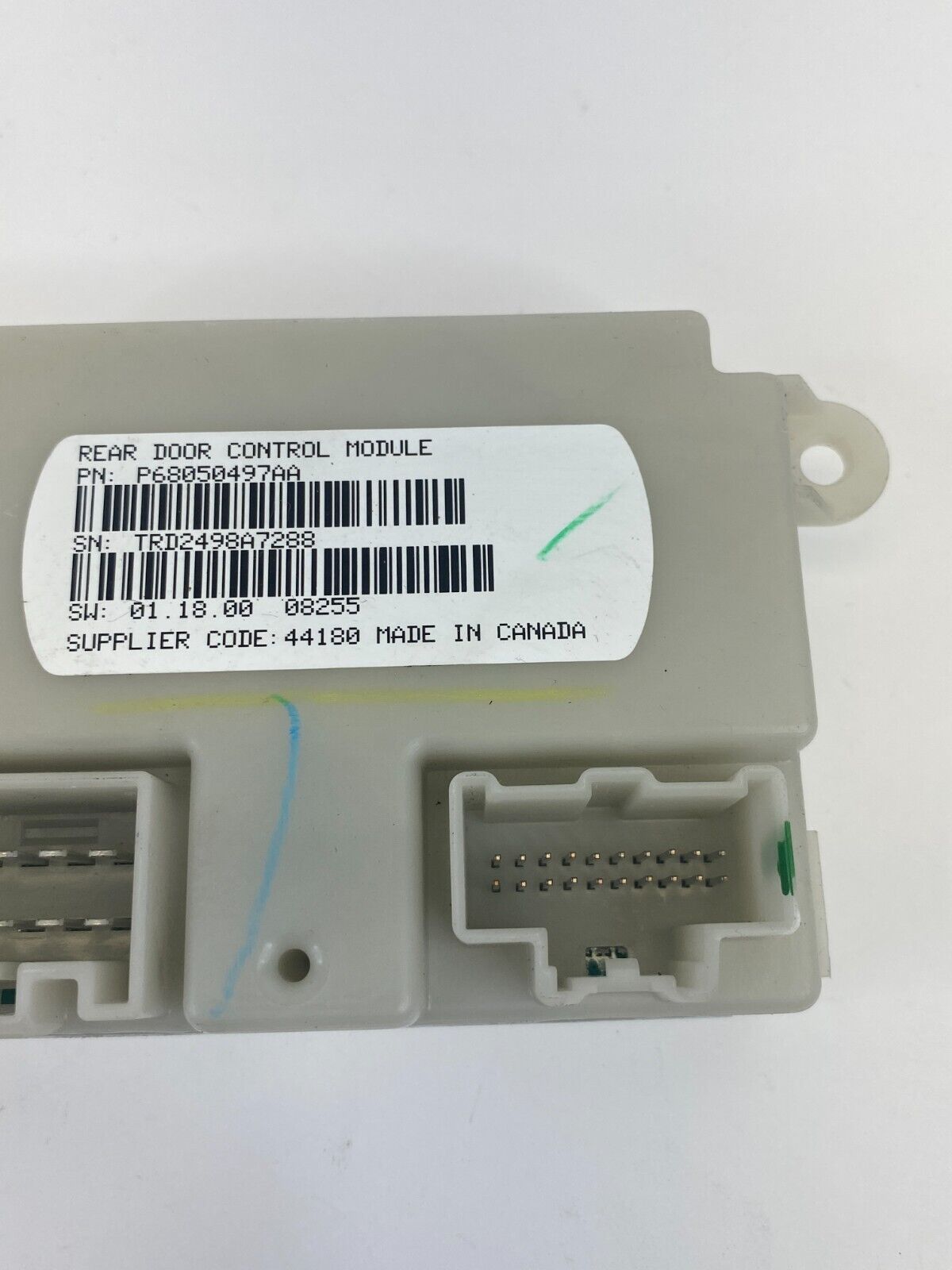 09-14 Volkswagen Routan Rear Left Sliding Door Control Module P68050497AA OEM