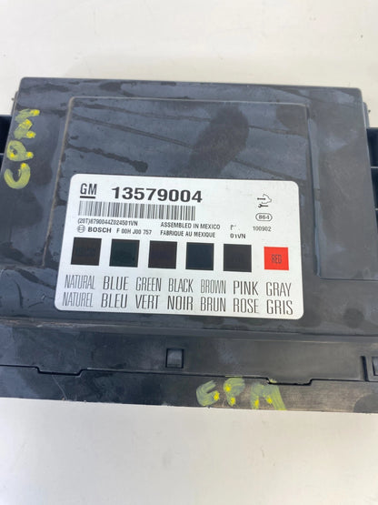 2011 LACROSSE SRX EQUINOX TERRAIN BODY CONTROL MODULE UNIT BCM 13579004