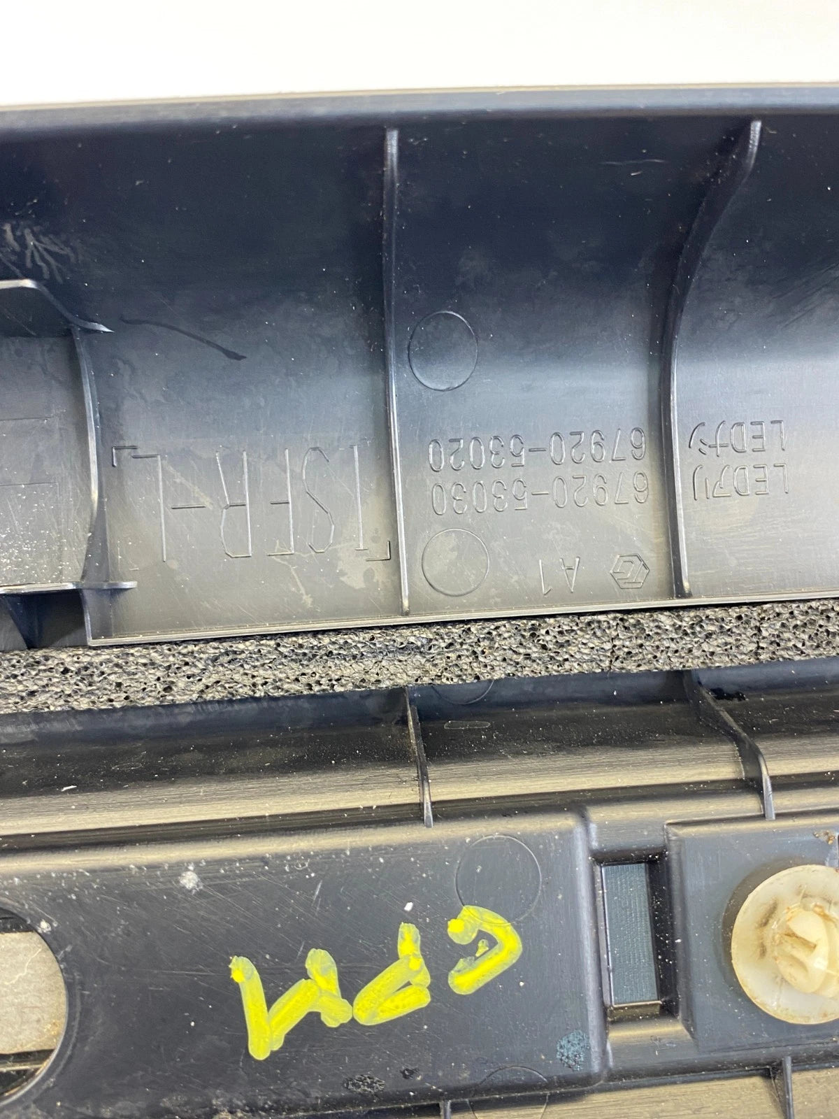 06-13 LEXUS IS250 FRONT LEFT ILLUMINATED DOOR SILL SCUFF PLATE OEM 67920-53030