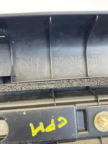 06-13 LEXUS IS250 FRONT LEFT ILLUMINATED DOOR SILL SCUFF PLATE OEM 67920-53030