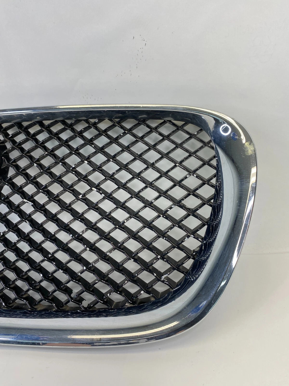 2009-2011 JAGUAR XF SEDAN FRONT BUMPER UPPER GRILL GRILLE CHROME 8X23-018K28-AA