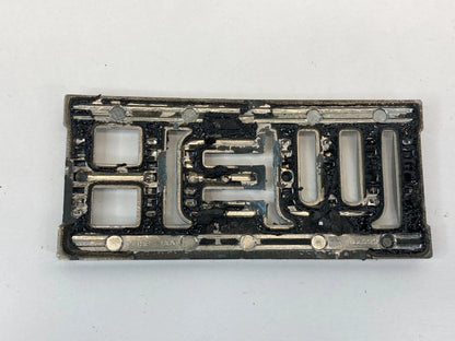03-05 DODGE RAM 2500 5.7L HEMI MANGUM LEFT OR RIGHT EMBLEM NAMEPLATE 55077661AA