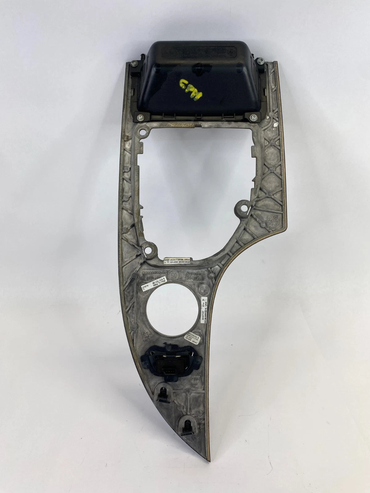 2008-2010 BMW E60 550i 08 535XI CENTER CONSOLE SHIFTER BEZEL W/O VOICE CONTROL