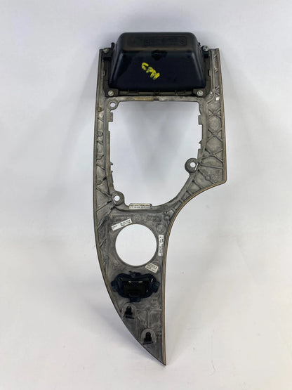 2008-2010 BMW E60 550i 08 535XI CENTER CONSOLE SHIFTER BEZEL W/O VOICE CONTROL