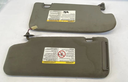 2013-2016 NISSAN PATHFINDER LEFT RIGHT SUN VISOR LIGHT SET W/ SUNROOF OEM