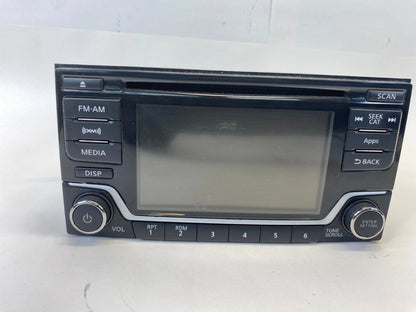2015 NISSAN SENTRA AM/FM RADIO MP3/WMA 6-DISC CD PLAYER 28185-9MB0A OEM