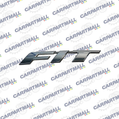 2009-2013 HONDA FIT REAR TRUNK EMBLEM LOGO LETTERS FIT SYMBOL CHROME OEM