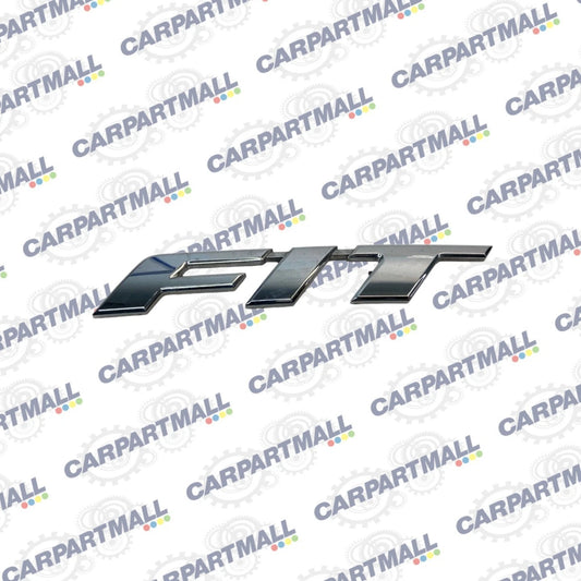 2009-2013 HONDA FIT REAR TRUNK EMBLEM LOGO LETTERS FIT SYMBOL CHROME OEM
