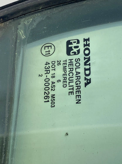 2006-2011 HONDA CIVIC REAR DOOR QUARTER WINDOW REAR RIGHT OEM FACTORY 43R-000261