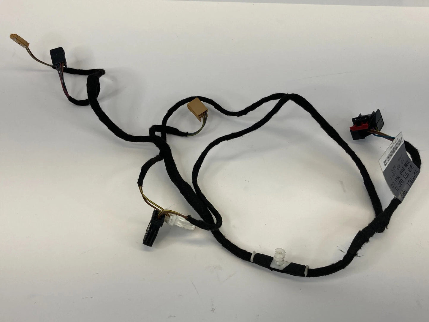 2013 13 AUDI A4 SEDAN REAR LEFT DOOR WIRE WIRING HARNESS 8K0-971-693-D OEM