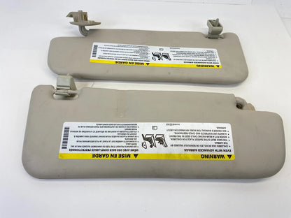2012-2016 FIAT 500 HATCHBACK FRONT LEFT & RIGHT SIDE SUNVISOR SUN VISOR OEM