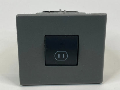 08-10 DODGE GRAND CARAVAN POWER INVERTER SWITCH BUTTON W/ BEZEL TRIM L0110163-A0