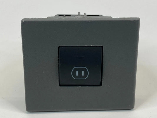 08-10 DODGE GRAND CARAVAN POWER INVERTER SWITCH BUTTON W/ BEZEL TRIM L0110163-A0