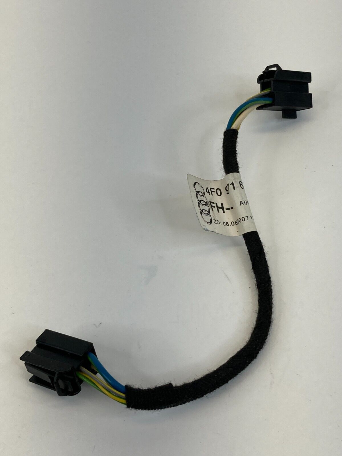 2005-2008 Audi A6 Sedan Rear Power Window Door Wiring Wire Harness 4F0971687 OEM