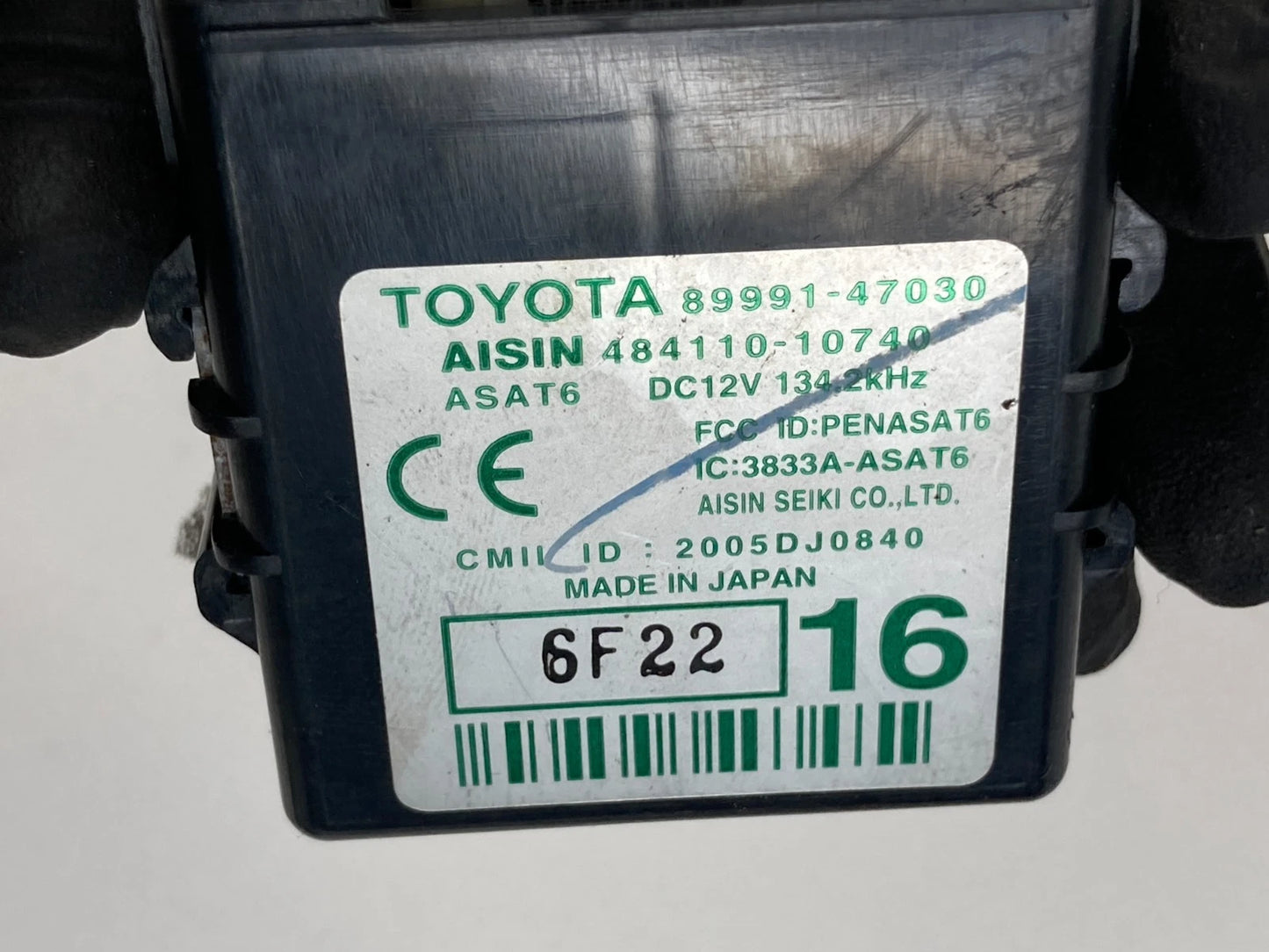 2004-2009 TOYOTA PRIUS FRONT DOOR OSCILLATOR CONTROL MODULE UNIT 8999147030 OEM
