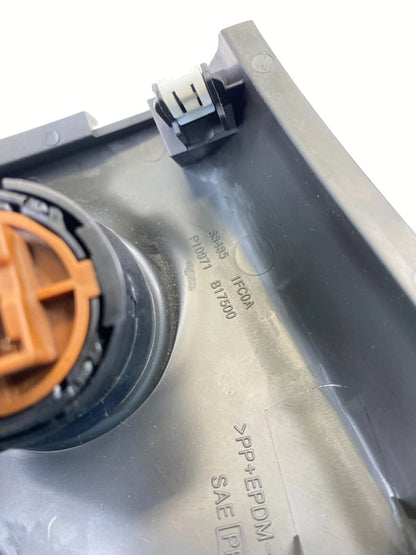 2009-2014 NISSAN CUBE IGNITION START STOP SWITCH BUTTON BEZEL COVER W/ KEY OEM