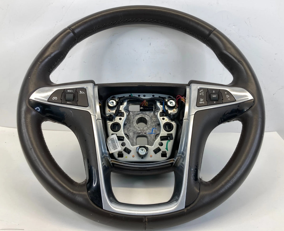 2011-2013 BUICK REGAL STEERING WHEEL W/ CRUISE & AUDIO CONTROL 13330453 OEM