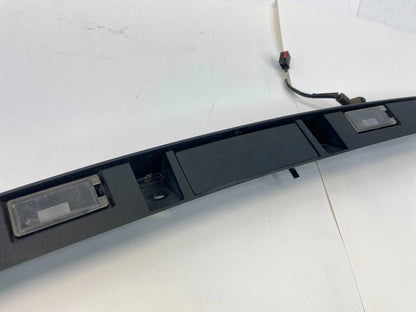 2013-2015 FORD POLICE INTERCEPTOR UTILITY TAILGATE LICENSE PLATE BEZEL TRIM OEM