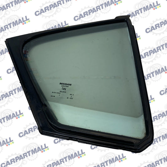 2009-2014 Nissan Maxima Rear Right Door Quarter Window Fixed Glass 82272-9N00A