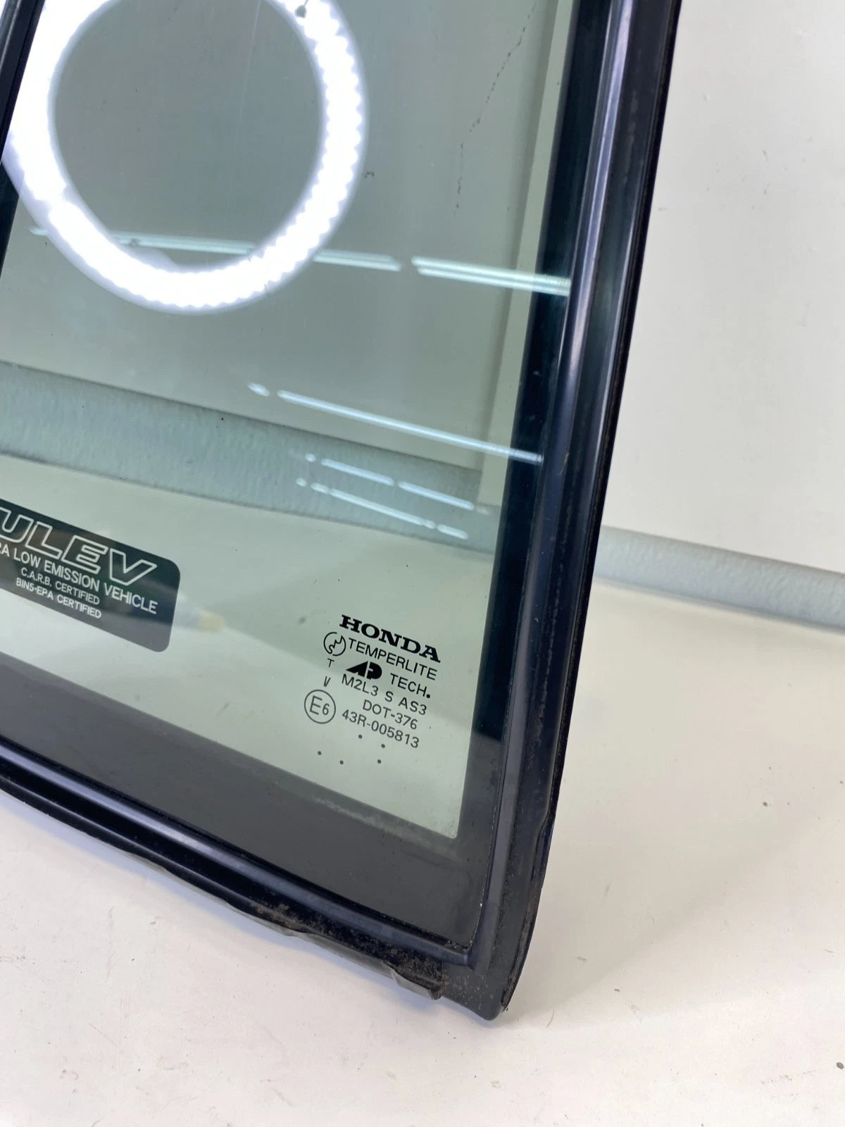 2003-2008 HONDA PILOT REAR LH LEFT DOOR VENT WINDOW GLASS FIXED 73491S9VAA0 OEM