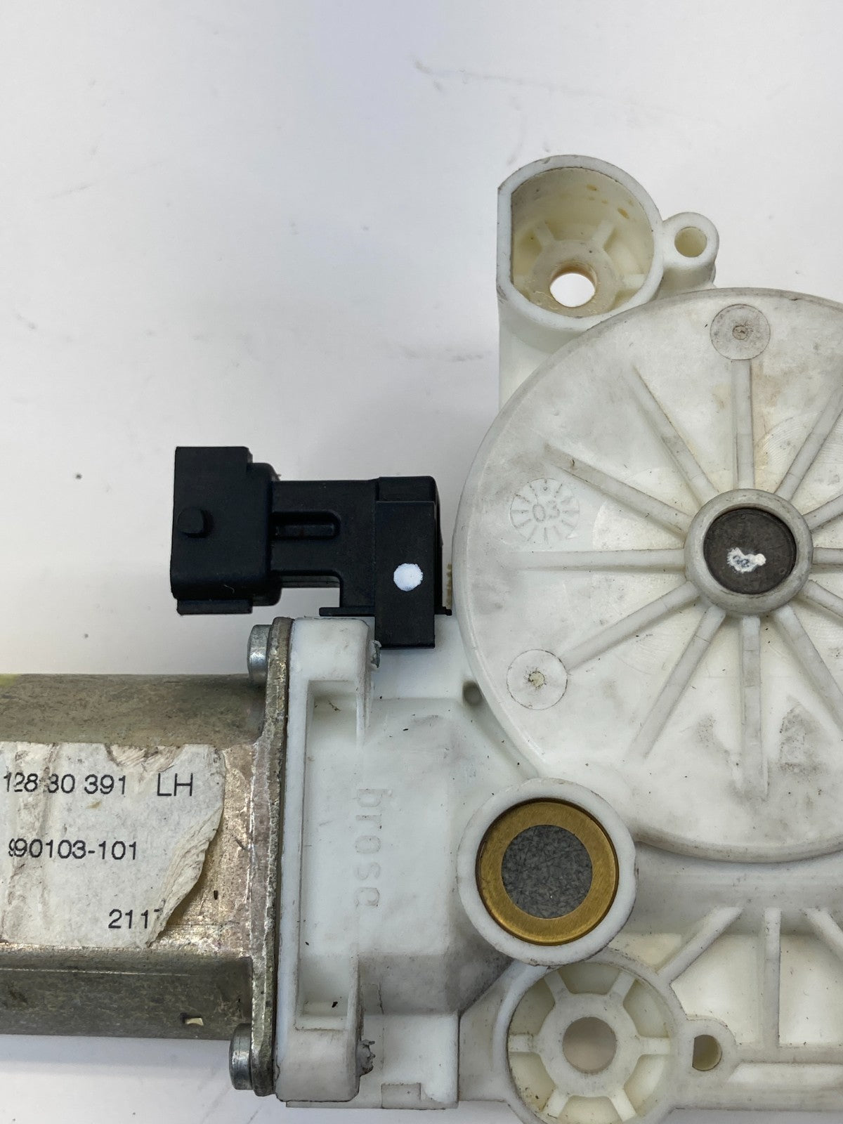 03-11 Saab 9-3 Convertible Rear Left Back Side Door Window Motor 12830391 OEM