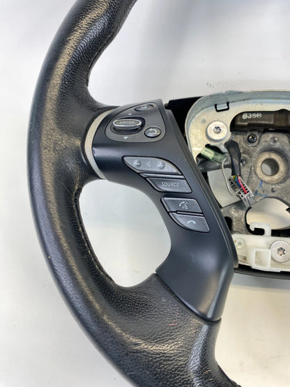 2013 INFINITI JX35 14-16 QX60 STEERING WHEEL W/ CRUISE & AUDIO CONTROLS SWITCHES